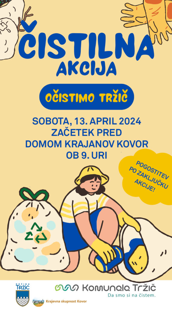 plakat za cistilno akcijo